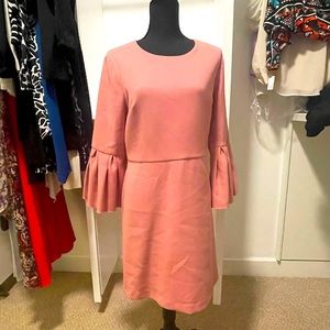 Dusty rose Ann Taylor dress, Size 8.